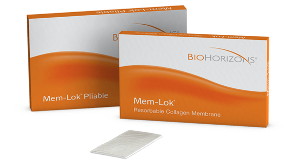 Biomateriales Mem-Lok RCM y Mem-Lok Pliable Biomaterials Mem-Lok RCM and Mem-Lok Pliable