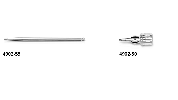 dev-os drivers for HEAX HEAD pins Two dev-os drivers for HEAX HEAD pins next to each other with article numbers