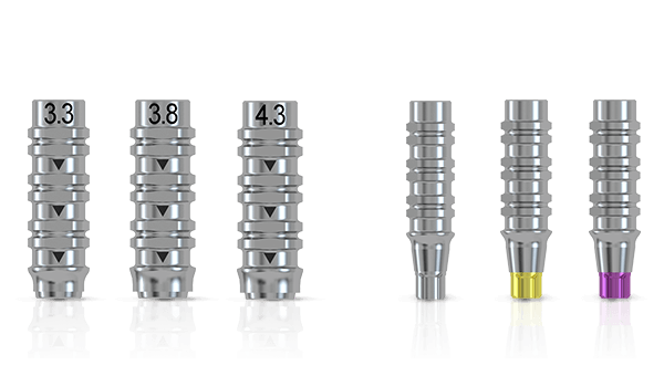 CONELOG Prosthetics Temporary abutments