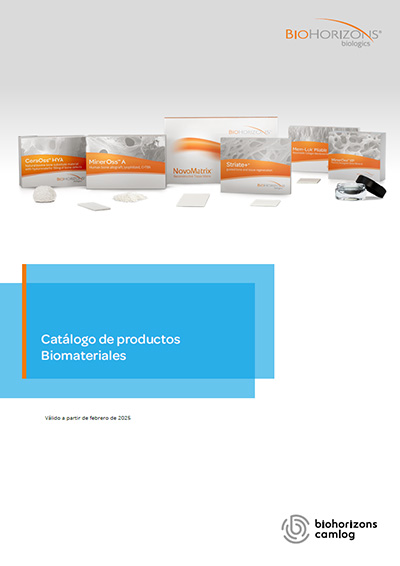 Catálogo de productos Biomateriales